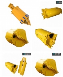 Centrifugal Drilling Bucket: for drilling holes in clay/silt/loose to moderately dense gravel layers ”